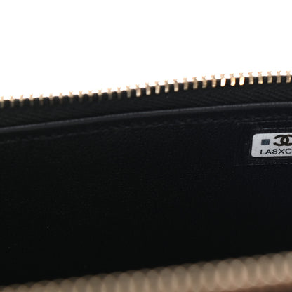 Chanel Lambskin Quilted Enamel Coco Casino Small Vanity Case With Chain Black 7 of 10