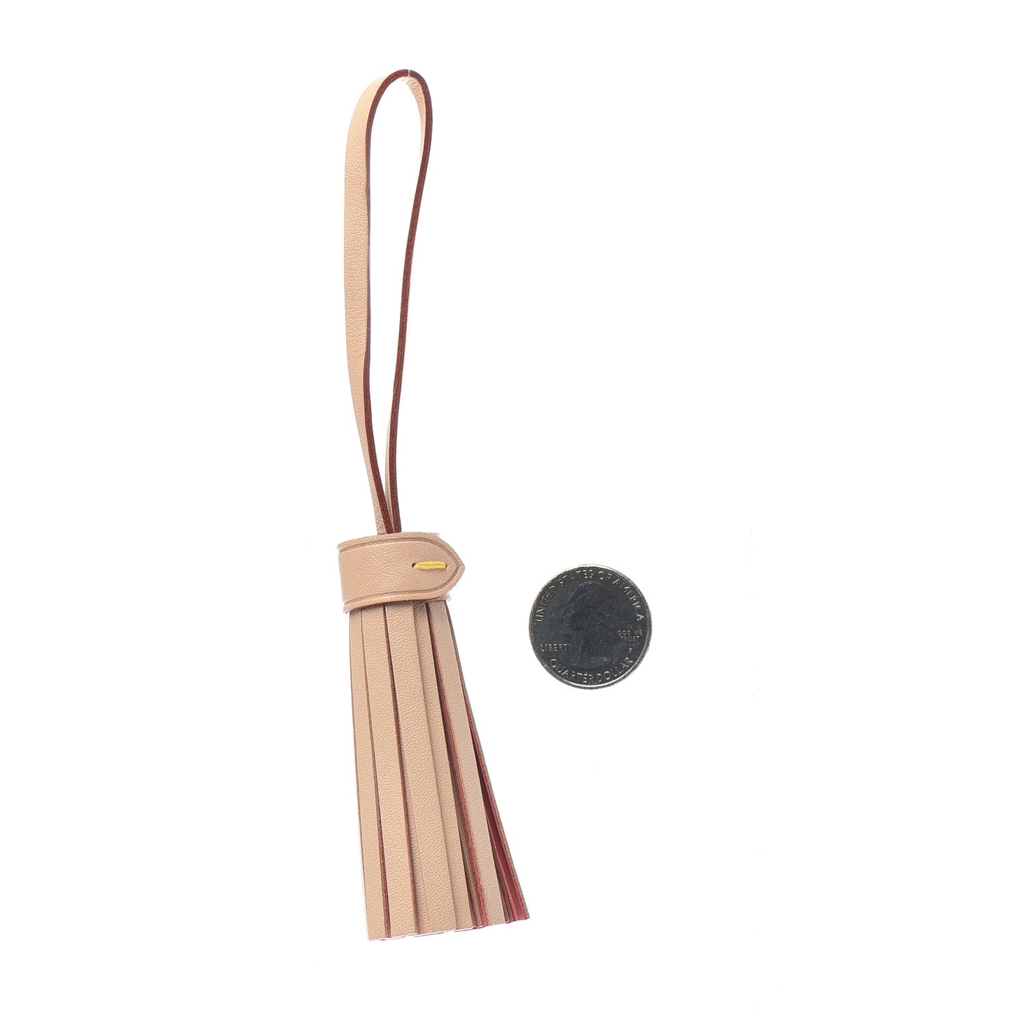 Vachetta Croisette Tassel Bag Charm