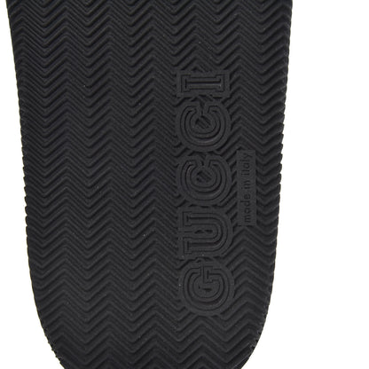 Gucci Rubber Web Mens Criss Cross Slide Sandals 9 Green Red 7 of 8