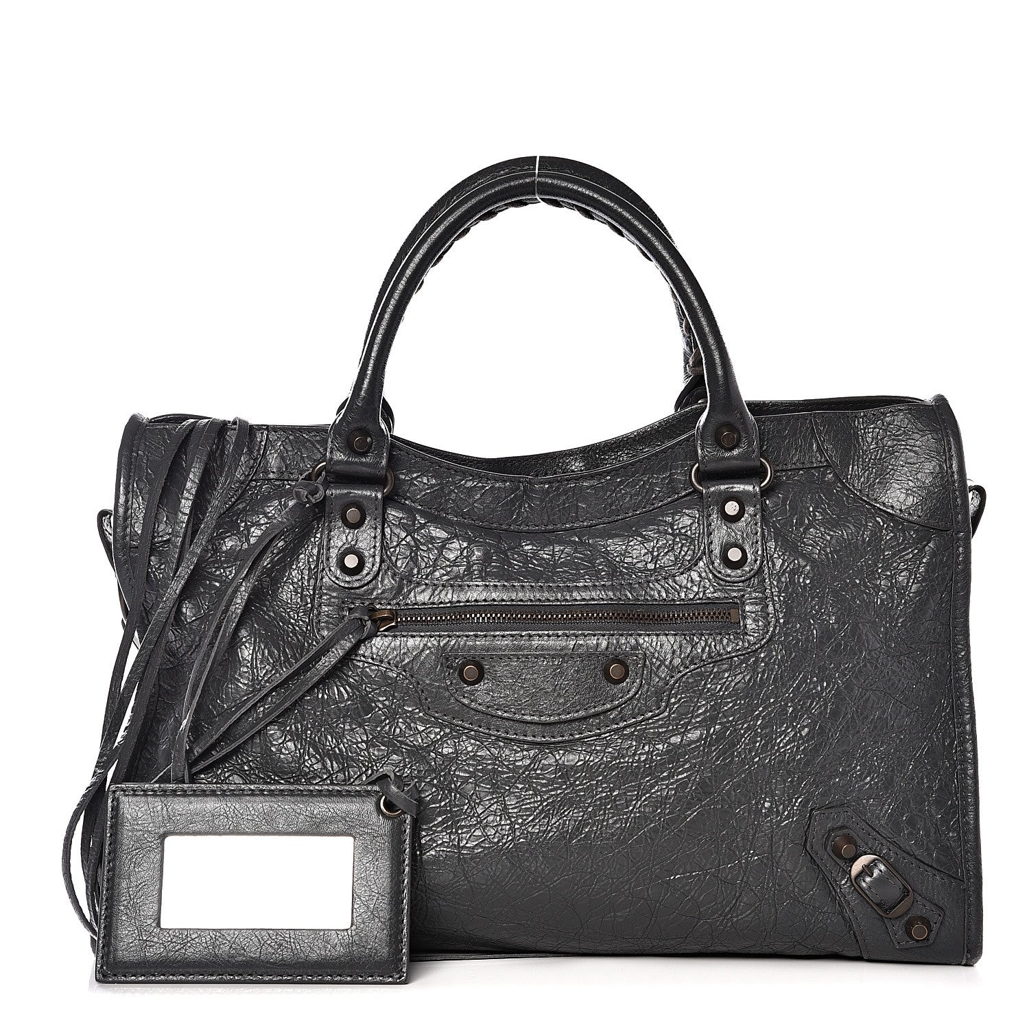 Balenciaga Agneau Classic Hardware City Gris Fossile 1 of 12