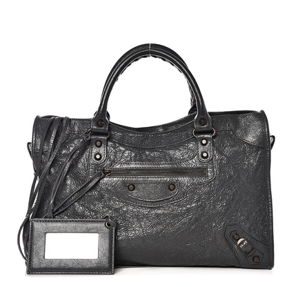Balenciaga Agneau Classic Hardware City Gris Fossile 1 of 12