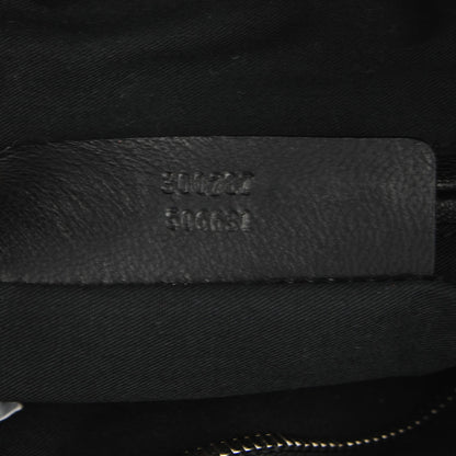 Alexander McQueen Lambskin Lace Up De Manta Clutch Black 7 of 7