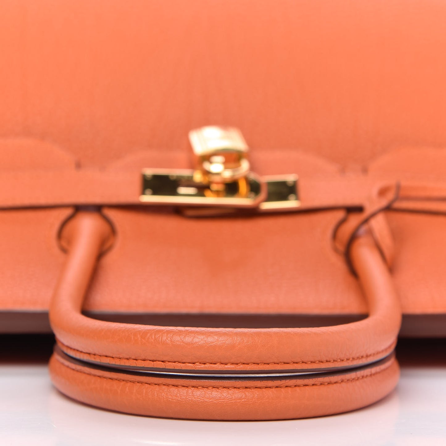Togo Birkin 35 Orange