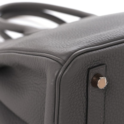 Hermes Togo Birkin 30 Etain 11 of 12