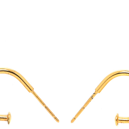 Chanel Metal Drop CC Earrings Gold 3 of 4