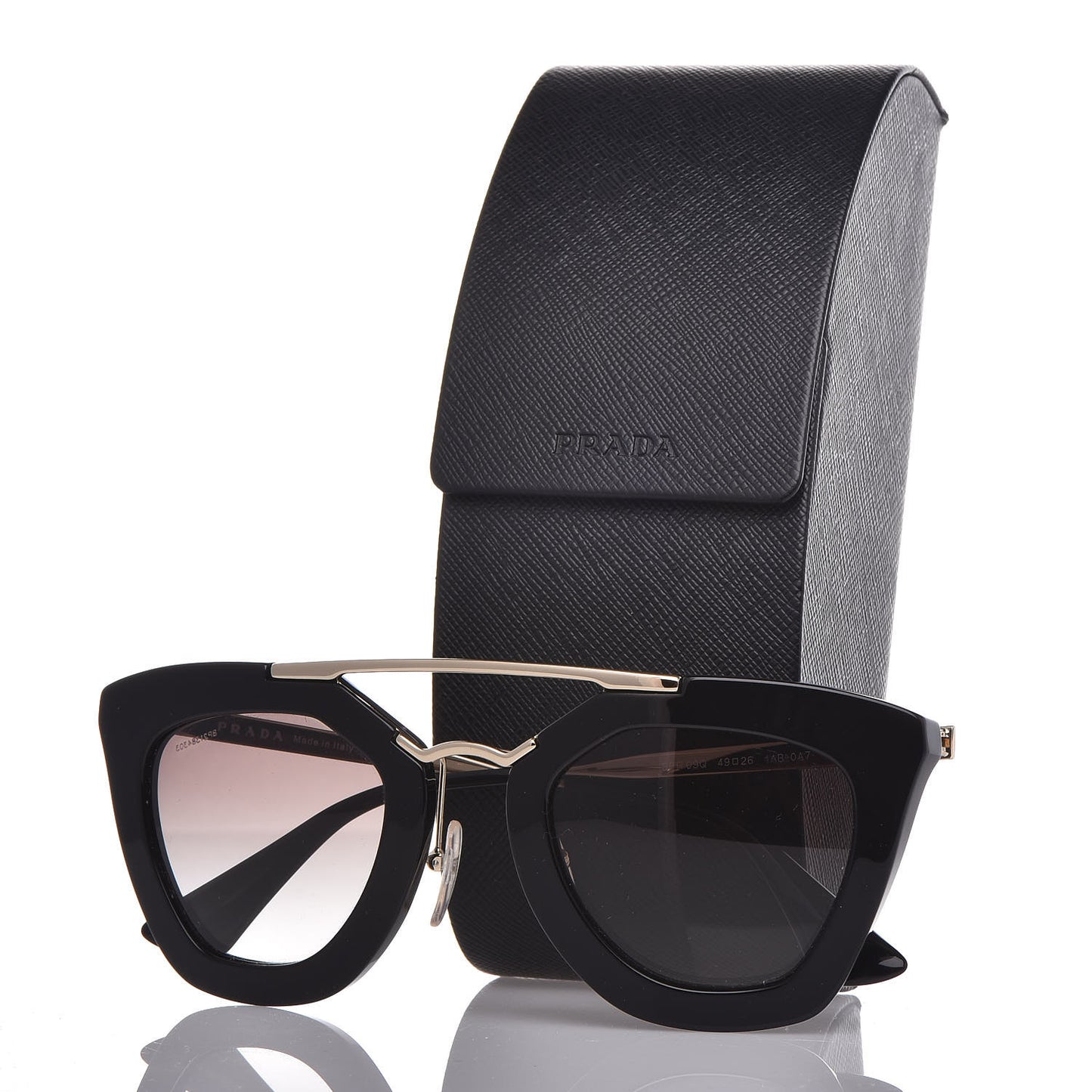 Acetate Cinema Sunglasses SPR 09Q Black