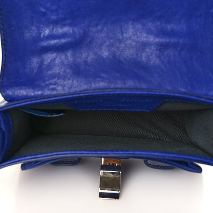Proenza Schouler Lambskin Micro PS1 Satchel Sapphire 5 of 9