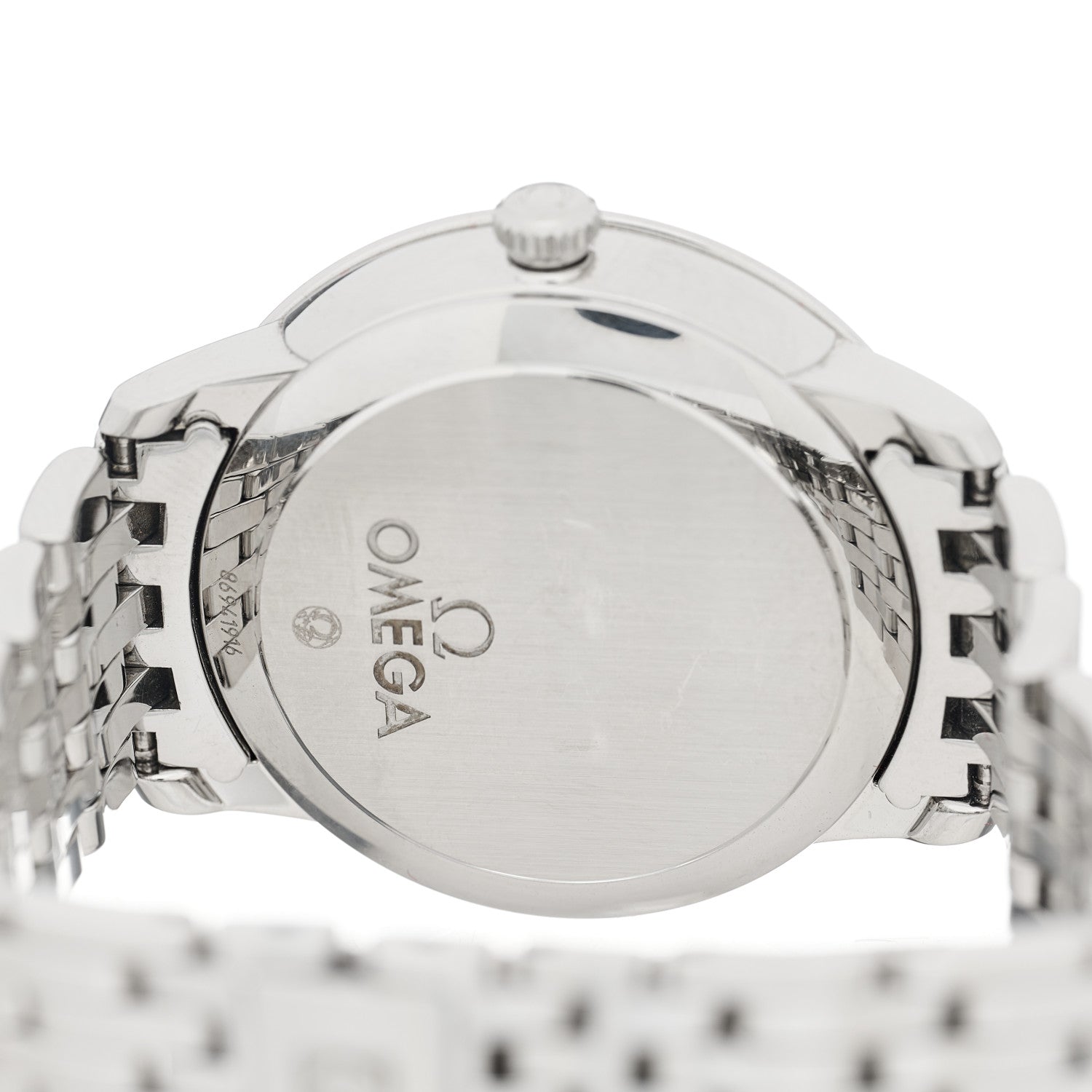 Omega Stainless Steel Mother of Pearl 32mm De Ville Prestige Co-Axial Automatic Watch 424.10.33.20.05.001 4 of 5