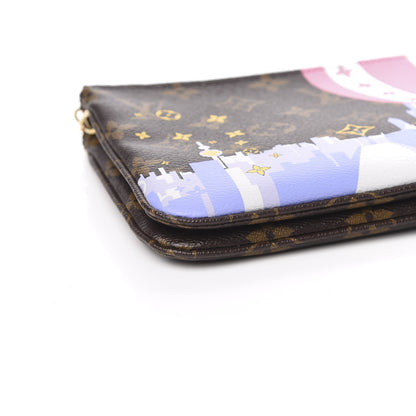 Louis Vuitton Monogram 2019 Christmas Animation Double Zip Pochette 8 of 11