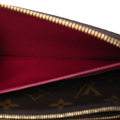 Louis Vuitton Monogram Clemence Wallet Fuchsia 7 of 11