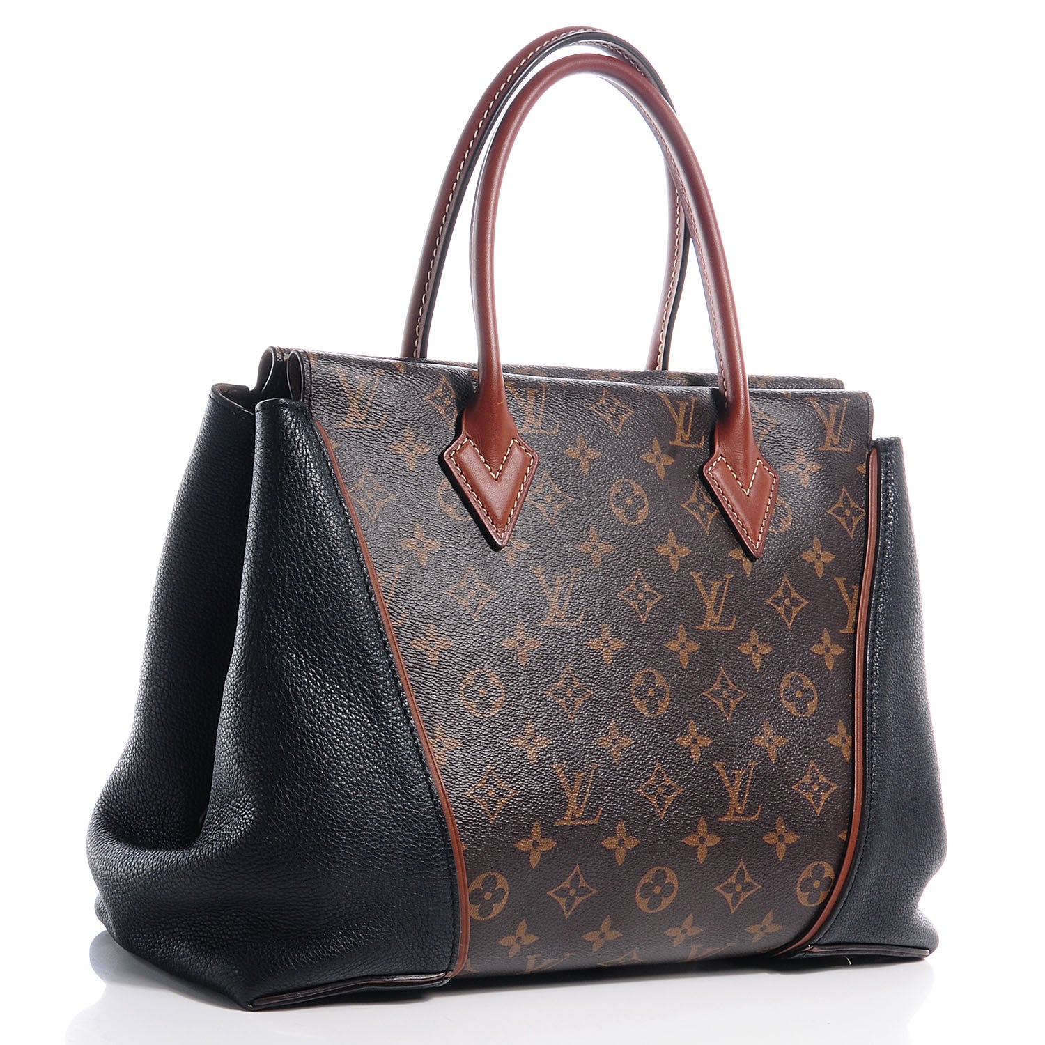 Louis Vuitton Monogram Tote W PM Black 3 of 7