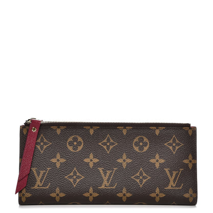 Louis Vuitton Monogram Adele Wallet Fuchsia 1 of 7