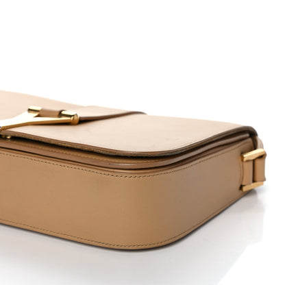 Saint Laurent Calfskin Classic Y Satchel Beige 10 of 17