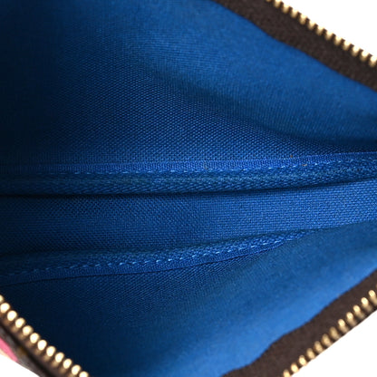 Louis Vuitton Monogram 2019 Christmas Animation Mini Venice Pochette Accessories Blue 5 of 8