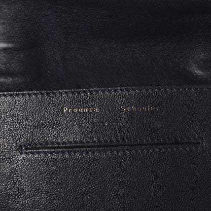 Proenza Schouler Lambskin PS1 Large Chain Wallet Midnight 8 of 11