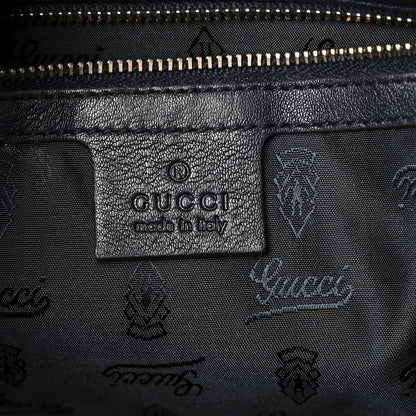 Gucci Crystal Monogram Hysteria Tote Navy Blue 6 of 10