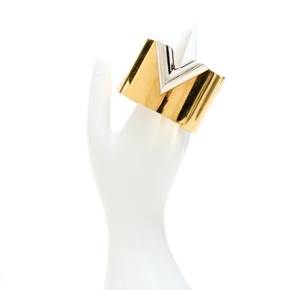 Louis Vuitton Essential V Cuff Gold 2 of 4