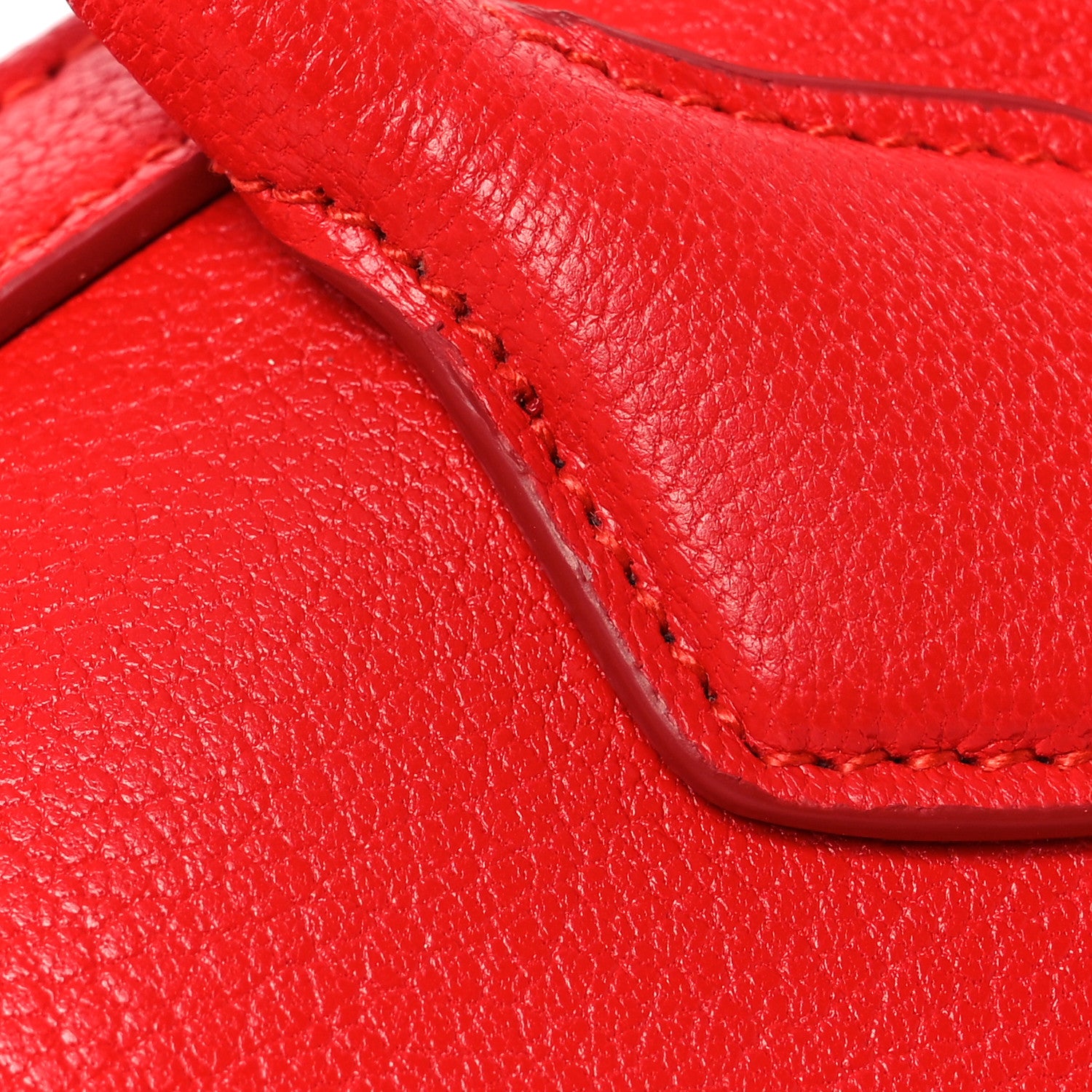 Alaia Goatskin Small Le Teckel Bag Rouge 14 of 15