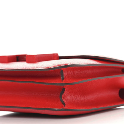 Hermes Chevre Chamkila Constance 18 Rouge de Coeur 12 of 14