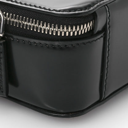 Prada Spazzolato Medium Brique Crossbody Bag Black 10 of 12