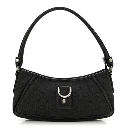 Gucci Monogram Small D Ring Hobo Black 1 of 17