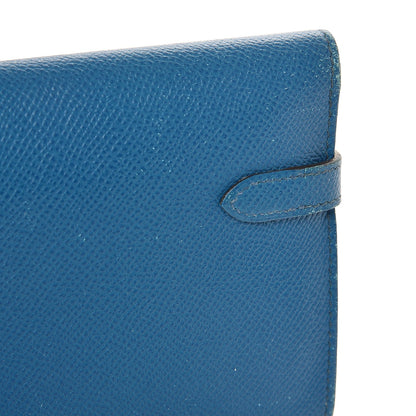 Hermes Epsom Kelly Longue Wallet Bleu Izmir 13 of 17