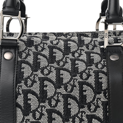 Christian Dior Monogram Boston Black 8 of 11