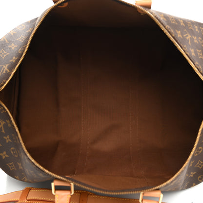 Louis Vuitton Monogram Keepall Bandouliere 55 5 of 13