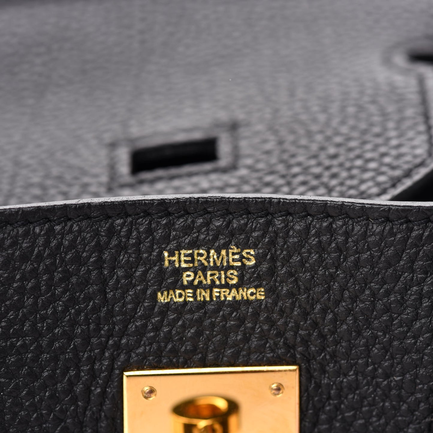 Togo Birkin 30 Black