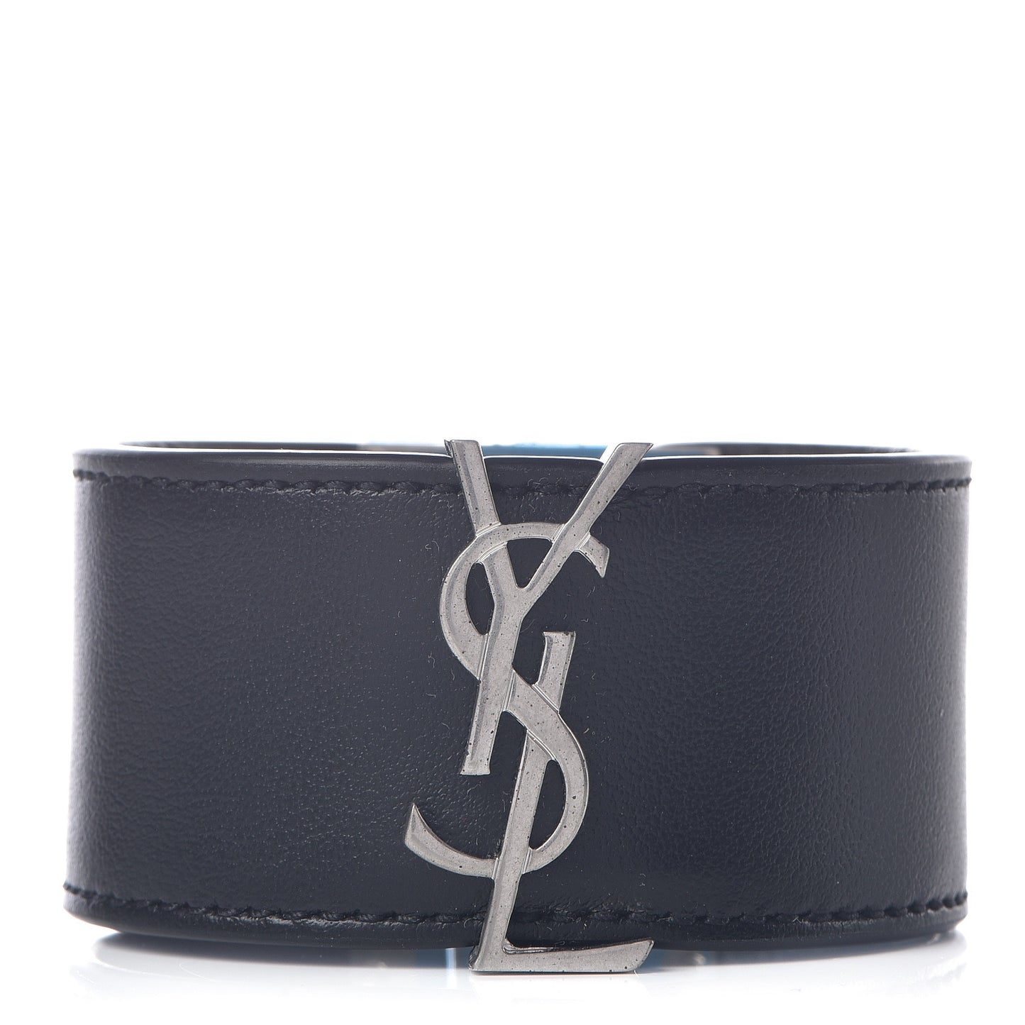 Calfskin Monogram Bracelet Black