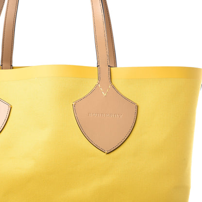 Burberry Vintage Check Large The Giant Reversible Tote Antique Yellow Golden Yellow 18 of 24