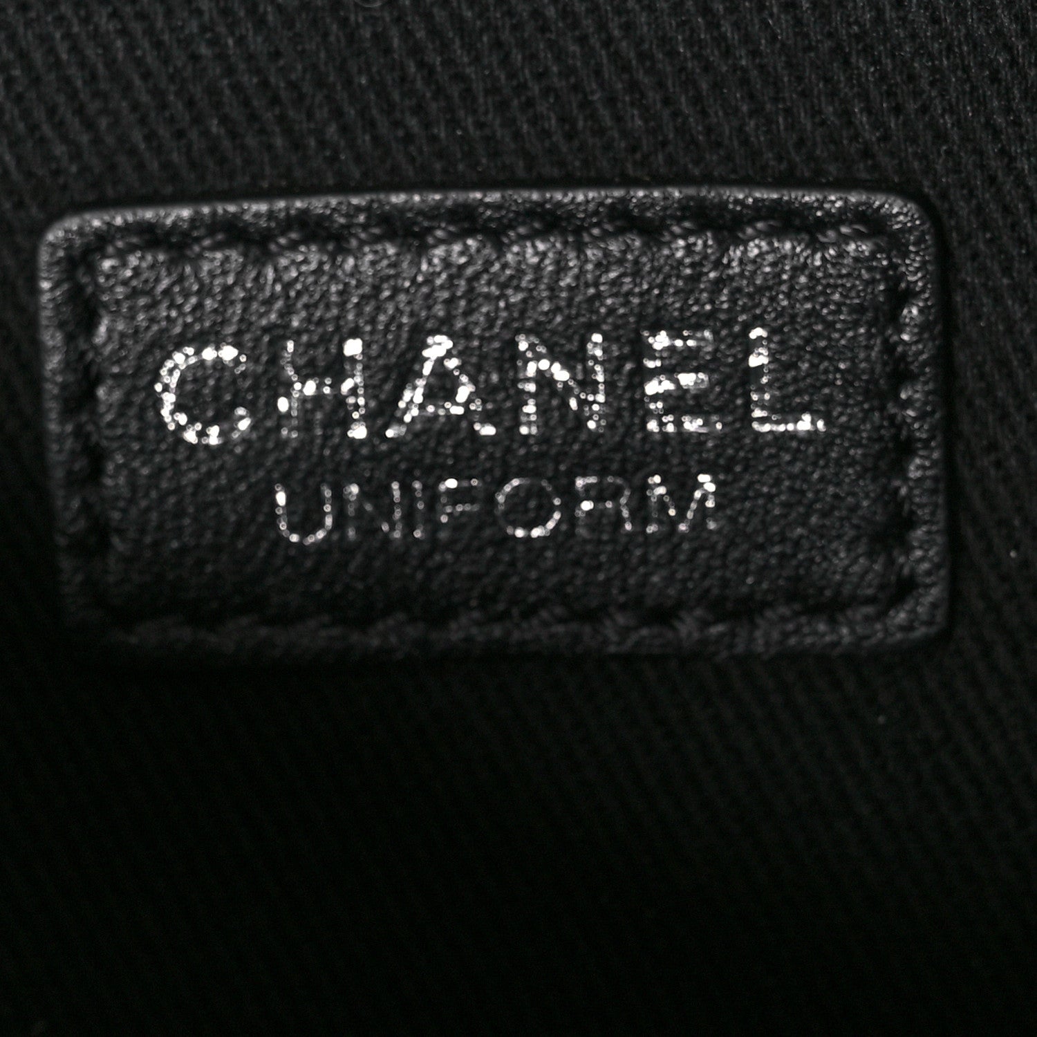Chanel Grained Calfskin Quilted 2.55 Reissue Flap Belt Bag Clutch  Black 6 of 12