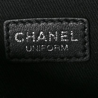 Chanel Grained Calfskin Quilted 2.55 Reissue Flap Belt Bag Clutch  Black 6 of 12