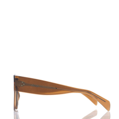 Celine Acetate Petra Sunglasses CL41447/S Transparent Orange 3 of 6