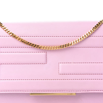 Fendi Vitello Flamingo Tube Wallet on Chain Lavanda 11 of 11