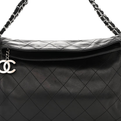 Chanel Lambskin Ultimate Soft Hobo Black 7 of 11