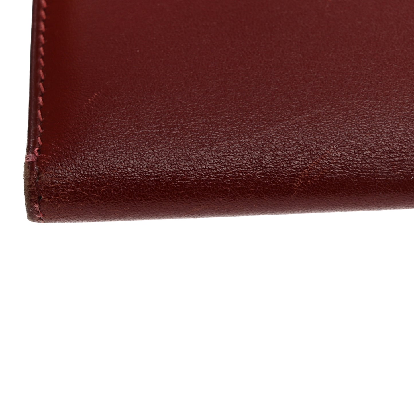 Box Bearn Gusset Wallet Rouge H