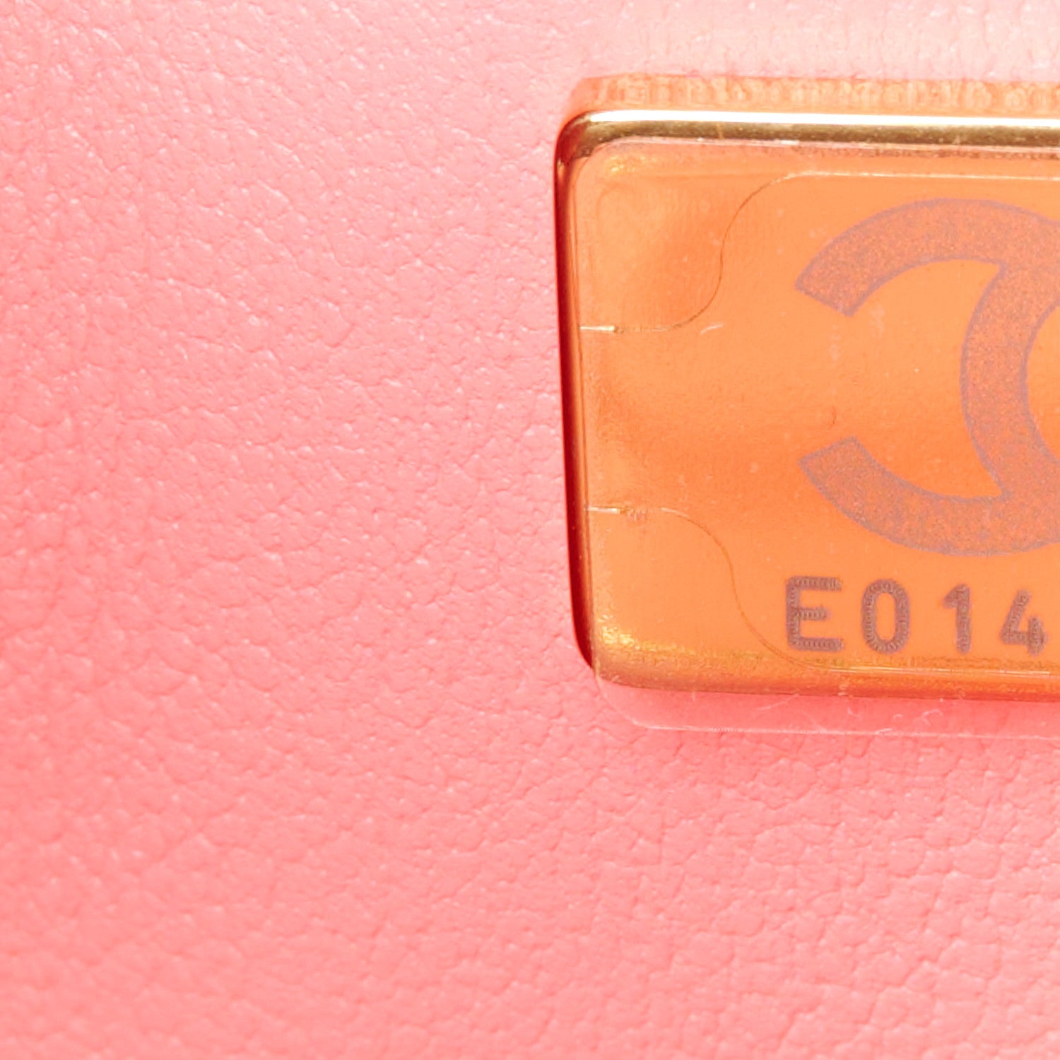 Chanel Caviar Quilted Rainbow Medium Double Flap Coral Pink 8 of 13