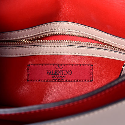 Valentino Garavani Nappa Rockstud Wristlet Clutch Poudre 5 of 8