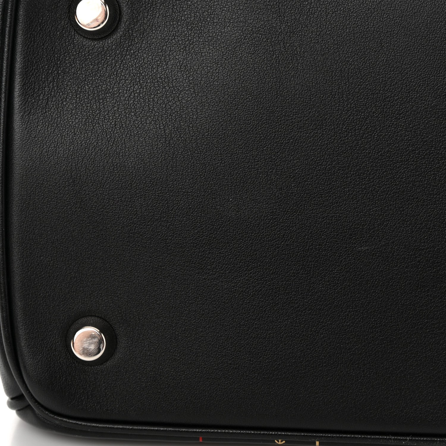 Christian Dior Smooth Calfskin Small Tri-Color Be Dior Flap Black Red White 14 of 17