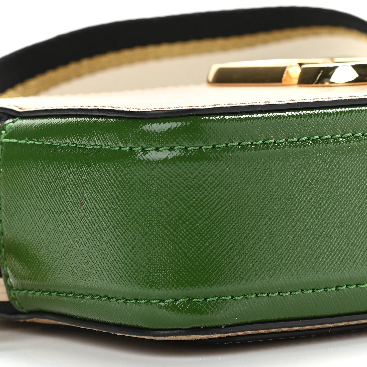 Marc Jacobs Saffiano Small Snapshot Camera Bag Sand Castle Multicolor 8 of 9