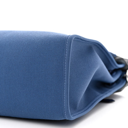 Hermes Military Toile Vache Hunter Herbag Zip PM 31 Deep Bleu Bleu Indigo 12 of 12