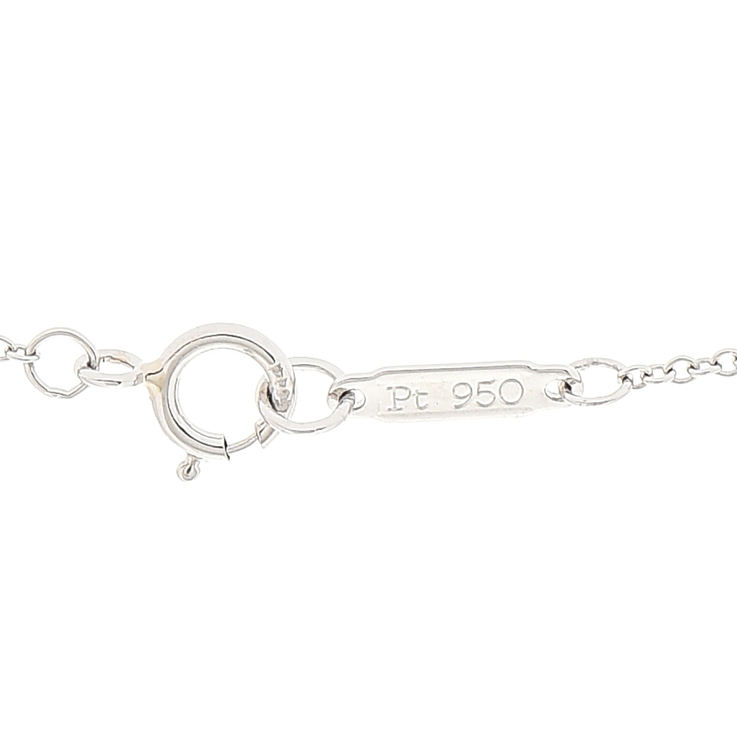 Tiffany Platinum Diamond Tsavorite Paper Flowers Firefly Pendant Necklace 5 of 6