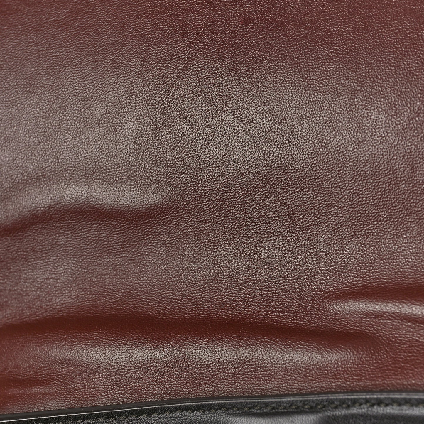 Smooth Calfskin Suede Medium Tri-Color Trapeze Terracotta