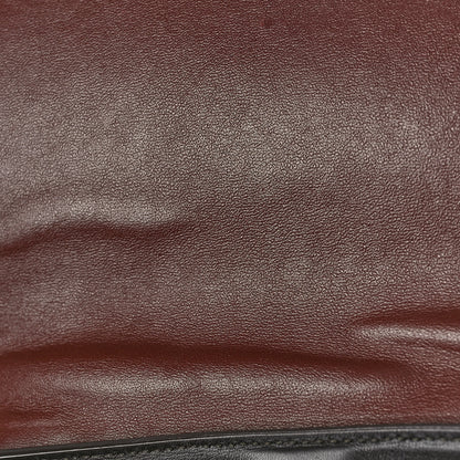 Celine Smooth Calfskin Suede Medium Tri-Color Trapeze Terracotta 11 of 11
