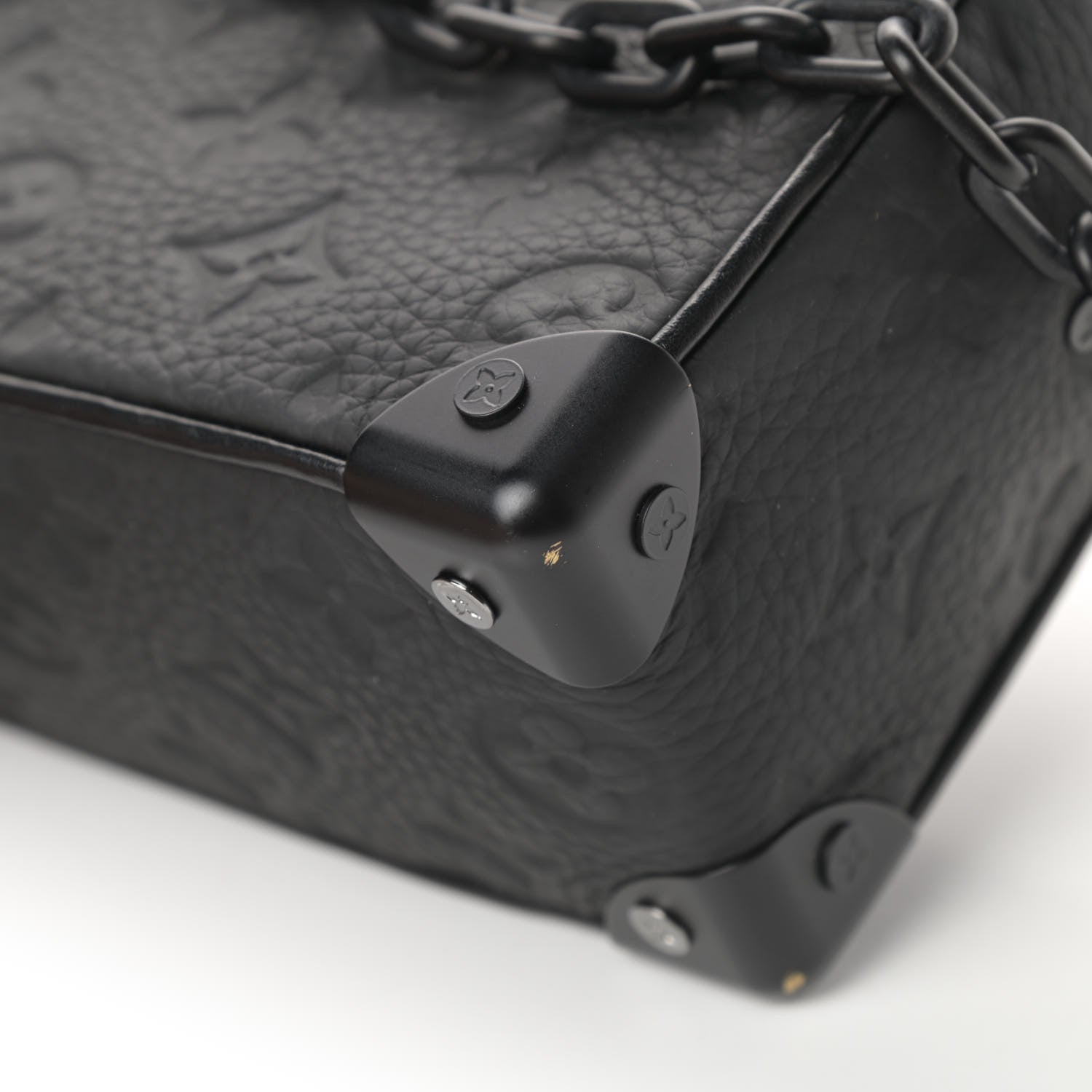 Louis Vuitton Taurillon Monogram Mini Soft Trunk Black 11 of 12