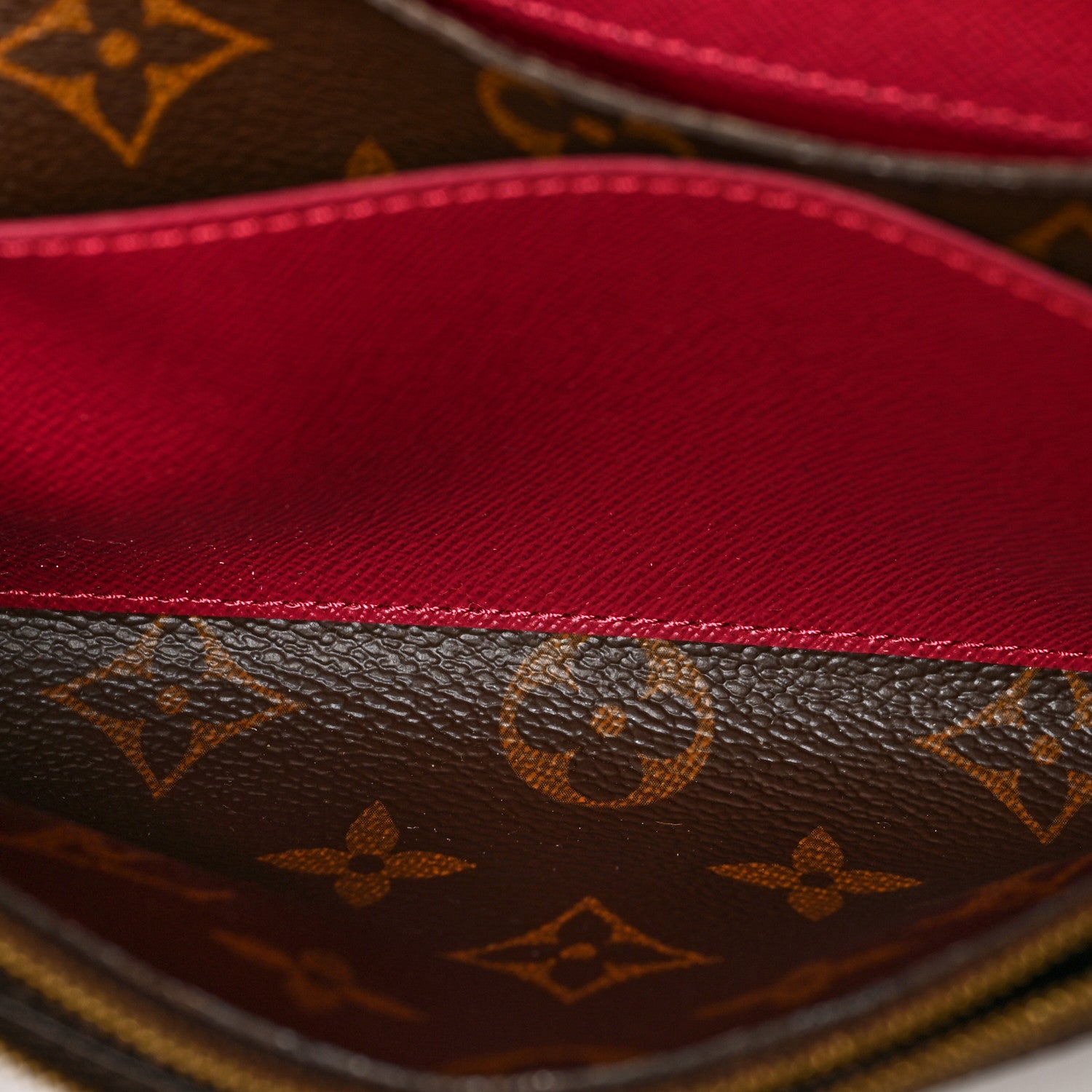 Louis Vuitton Monogram Emilie Wallet Fuchsia 6 of 10