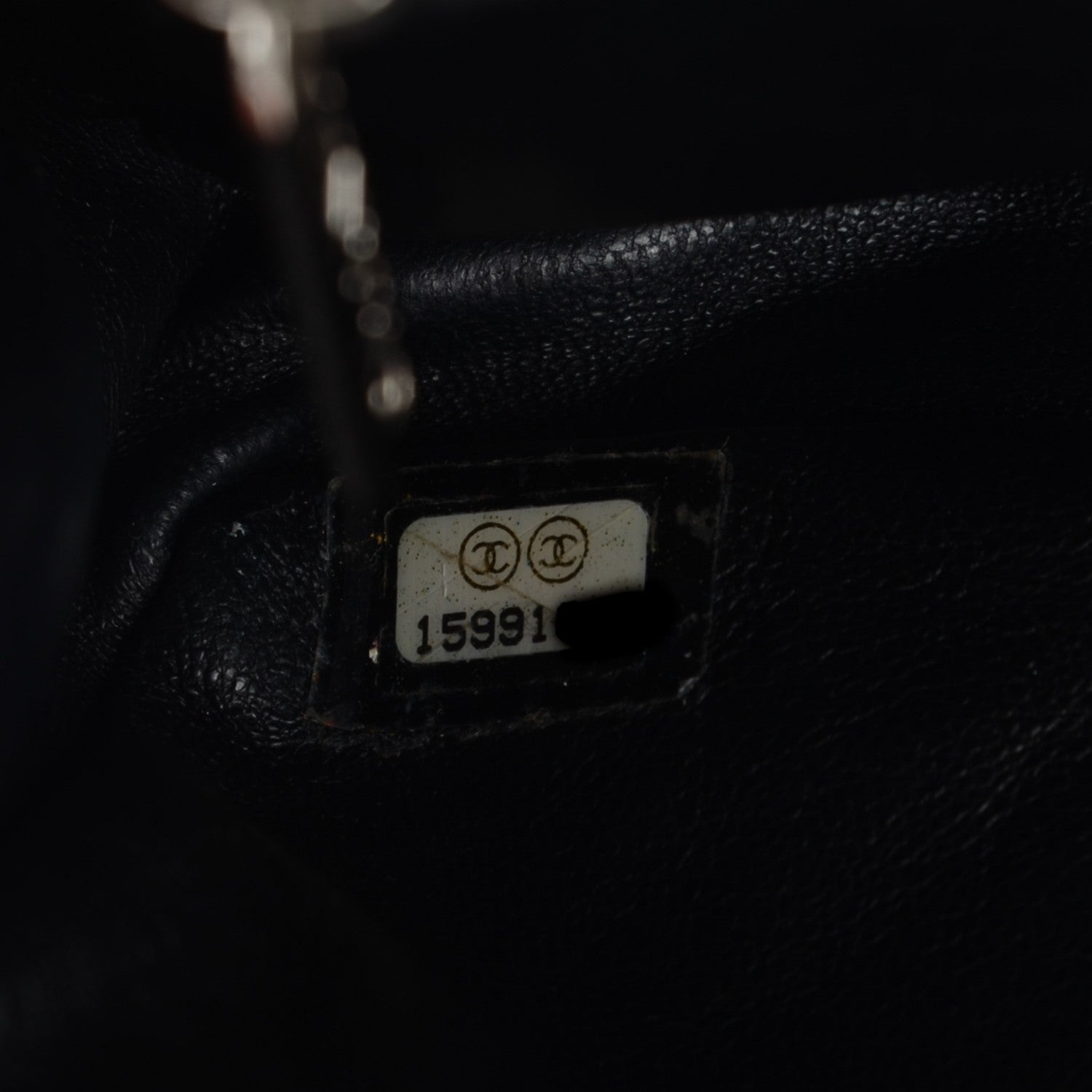 Chanel Lambskin Quilted Medium Roll Reissue Clutch Black 7 of 7