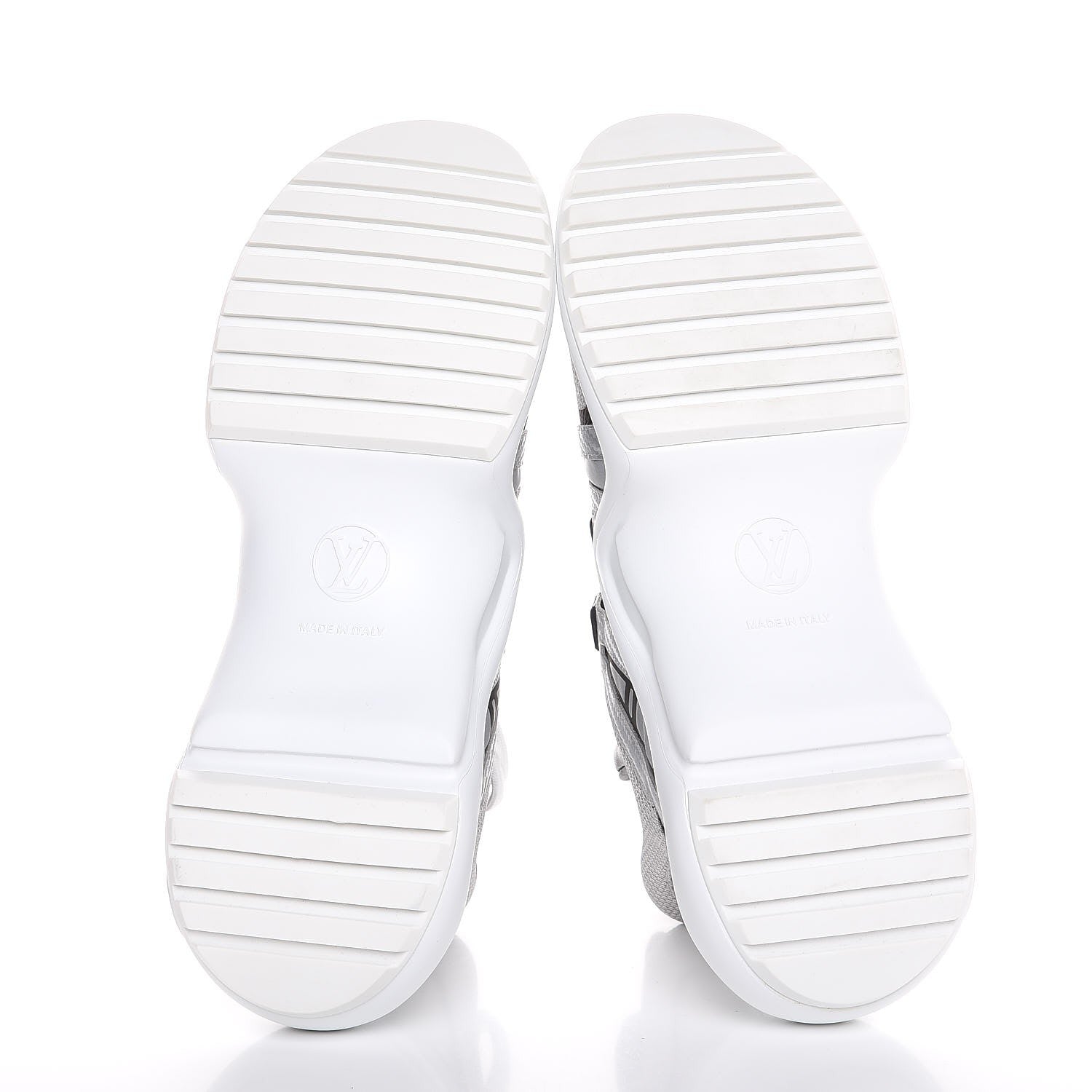 Louis Vuitton Calfskin Technical Nylon LV Archlight Sneaker 37 White 5 of 8
