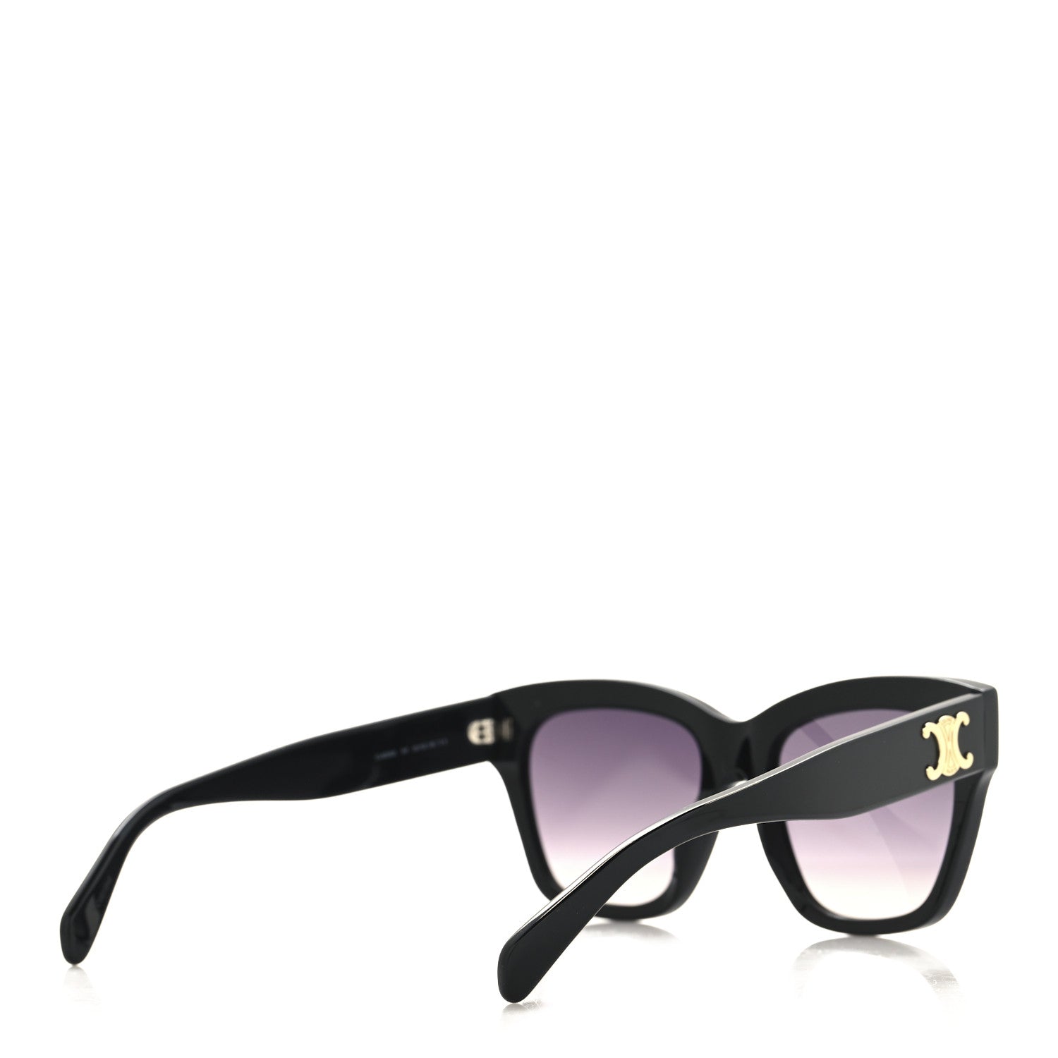 Celine Acetate Triomphe Sunglasses CL 40253I Black 4 of 8